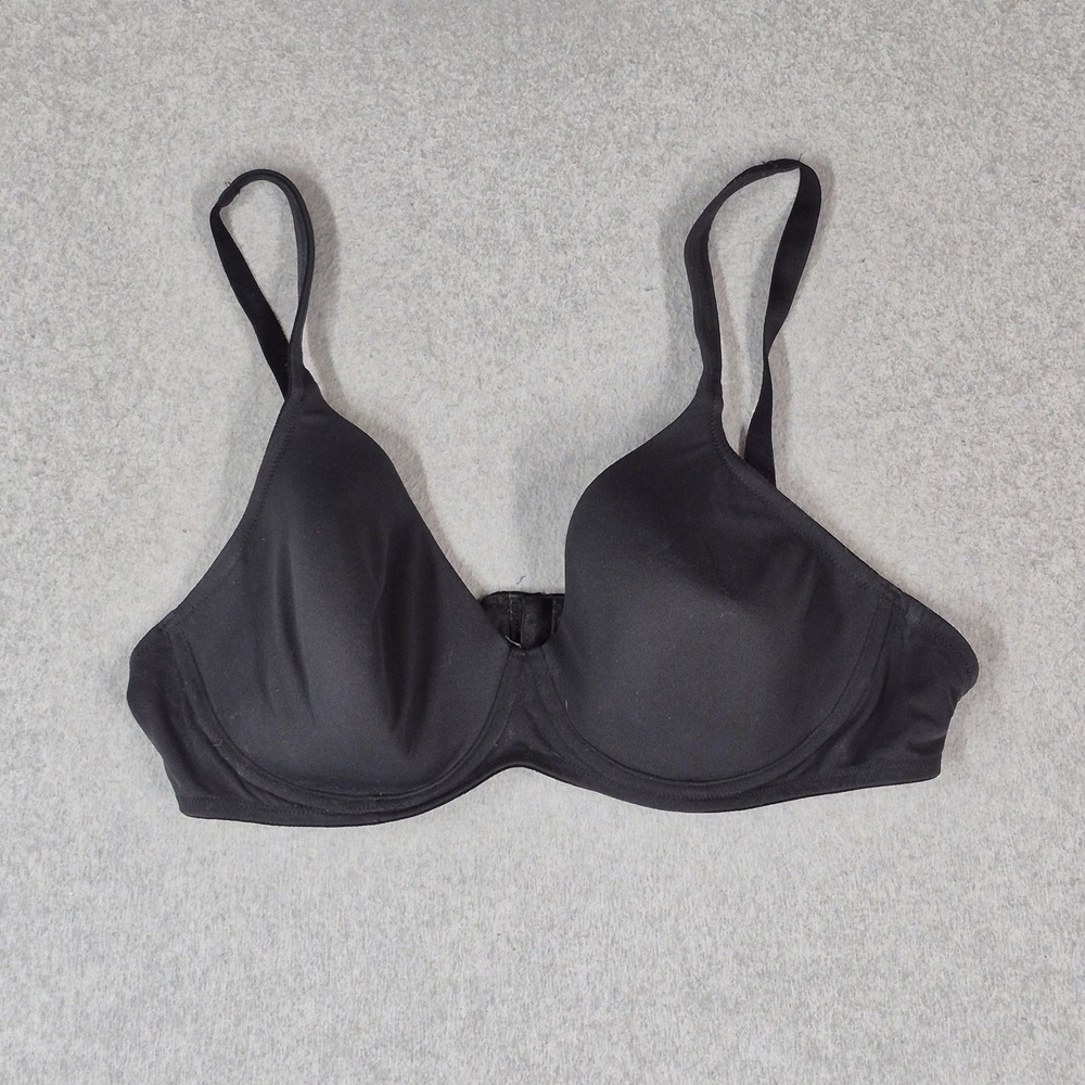 Victoria Secret Women Bra 40C Black Body By Shaping Full Coverage T Shirt